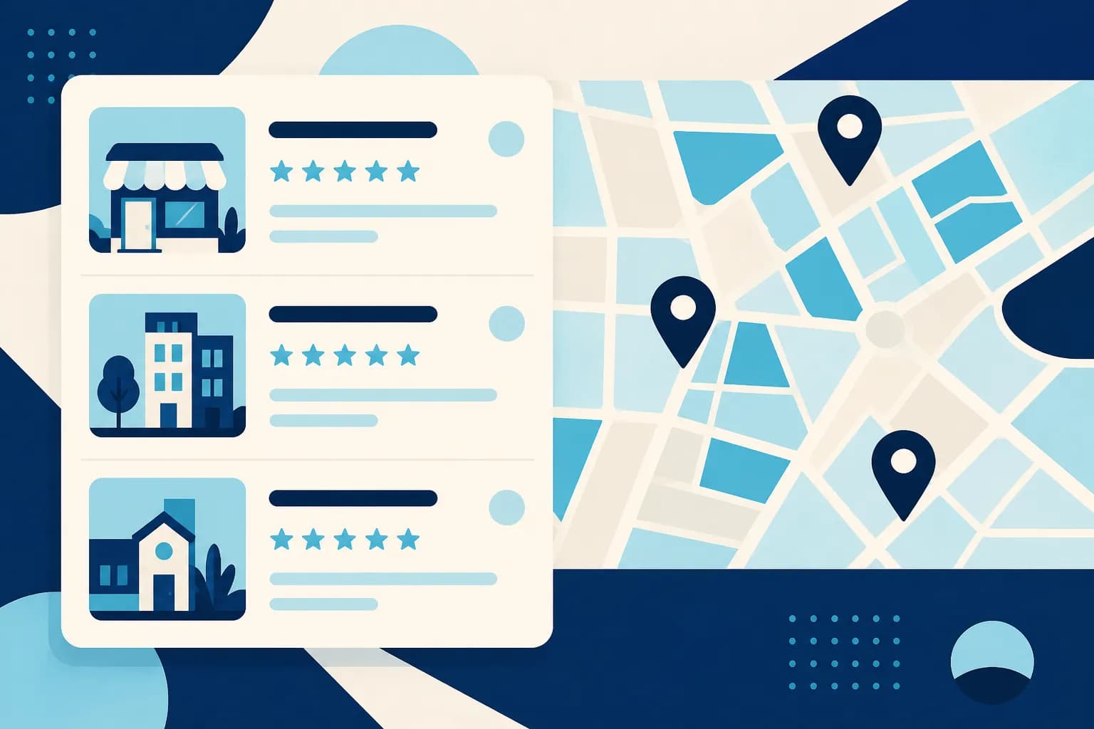 Local Pack: Wie Google die drei Einträge auf der Karte auswählt